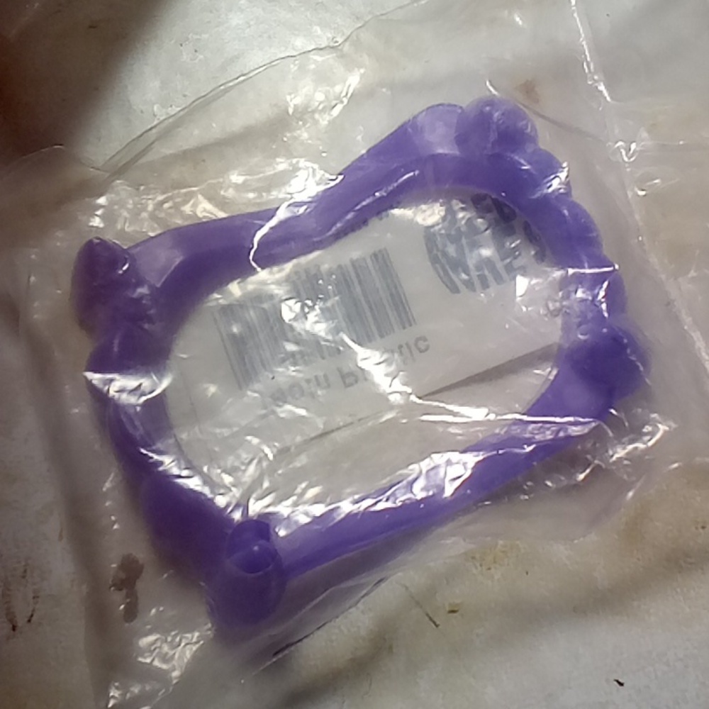 Purple fangs